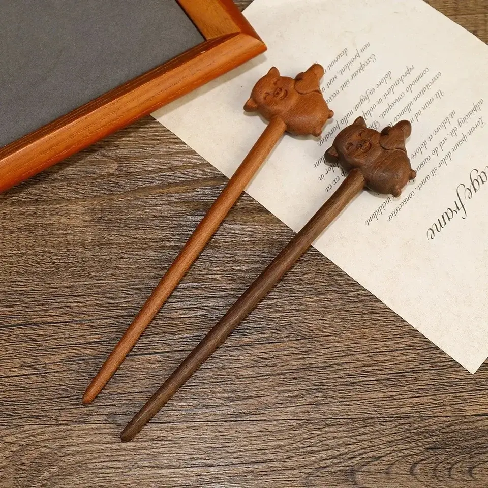 Ancient Gold Silk Hairpin for Women - Image 16