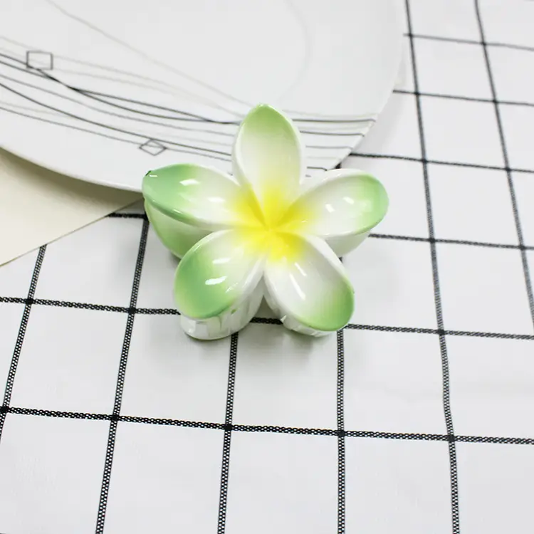 European and American cross-border new colorful egg flower bauhinia clip women's hairpin back shark clip hair accessories wholesale - Image 4