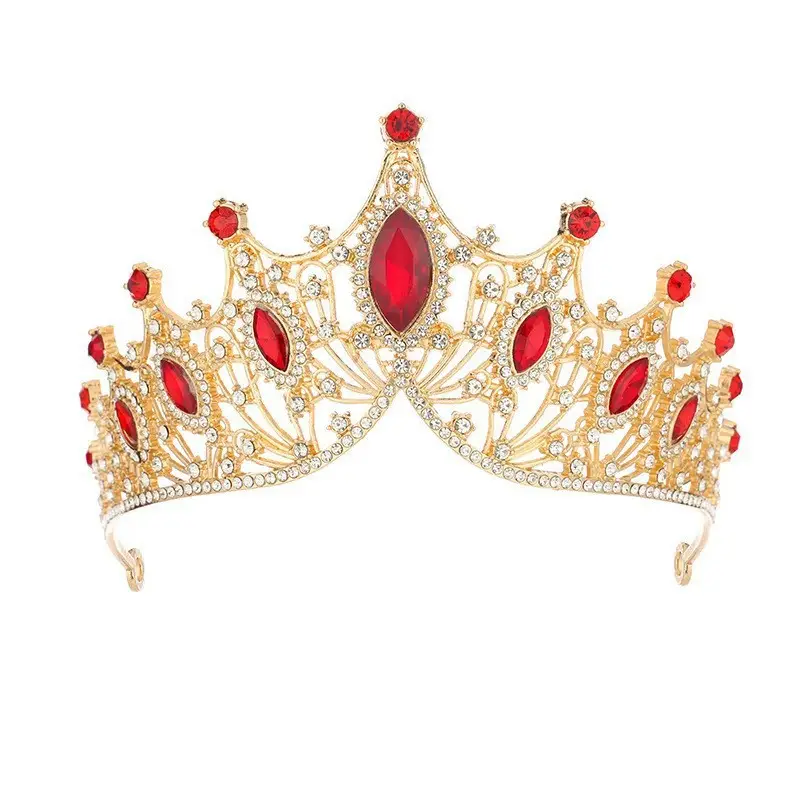 Pink Crystal Crown for Weddings & Birthdays - Image 8