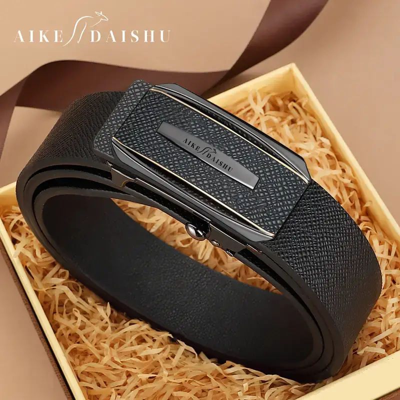 New Men's Toothless Automatic Buckle Belt - Image 6