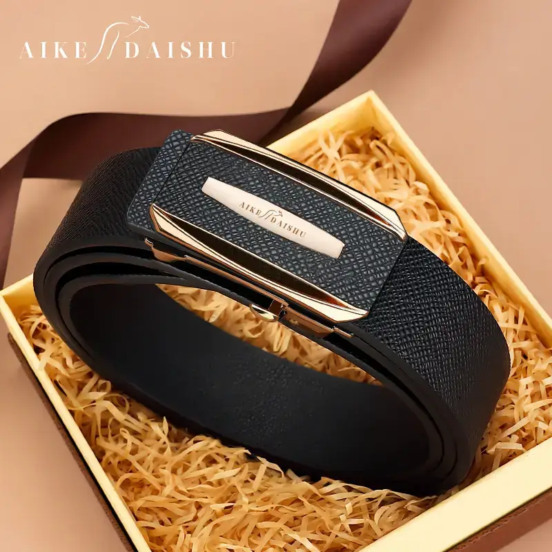 New Men's Toothless Automatic Buckle Belt - Image 7