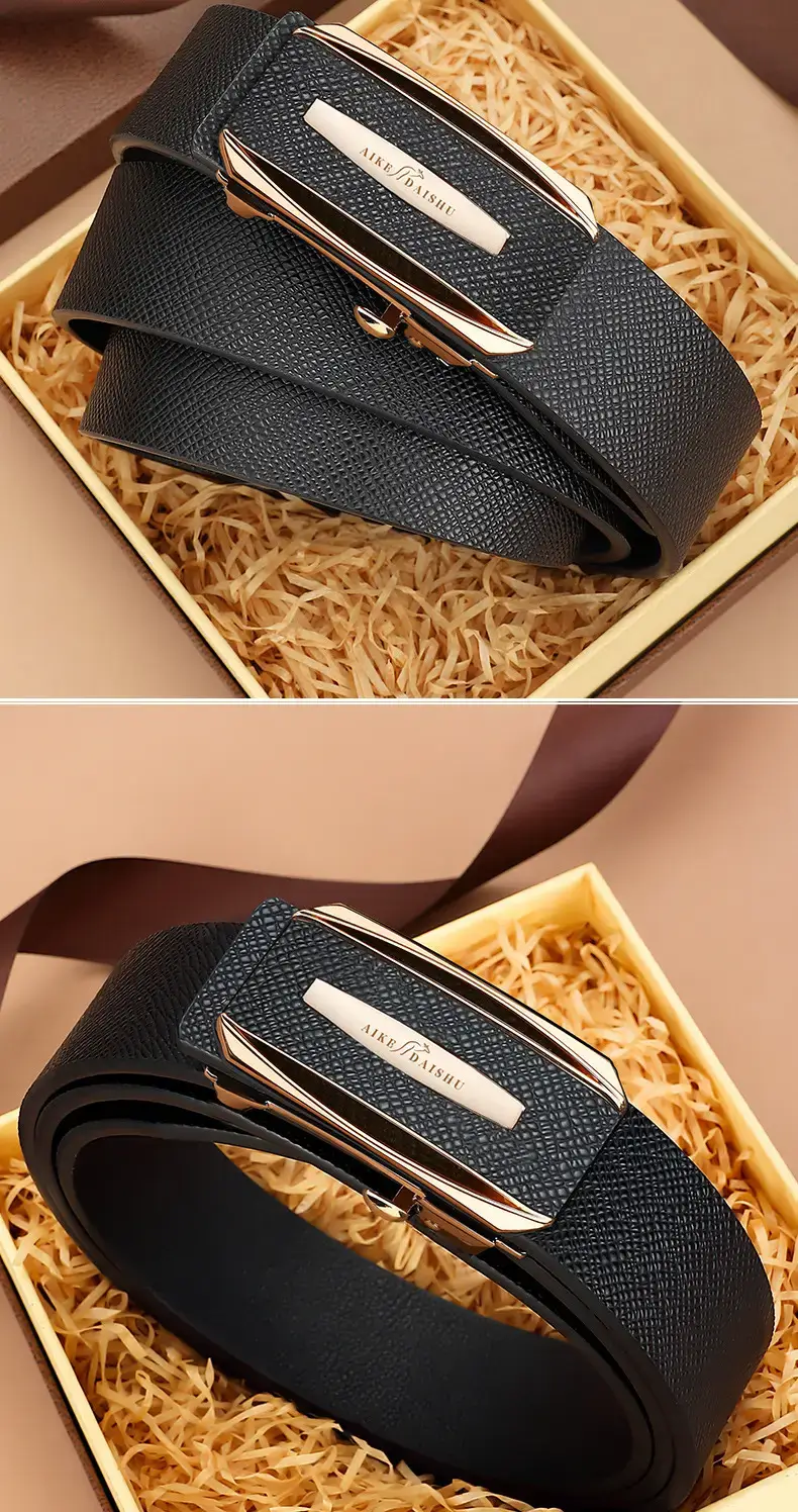 New Men's Toothless Automatic Buckle Belt β feature 19