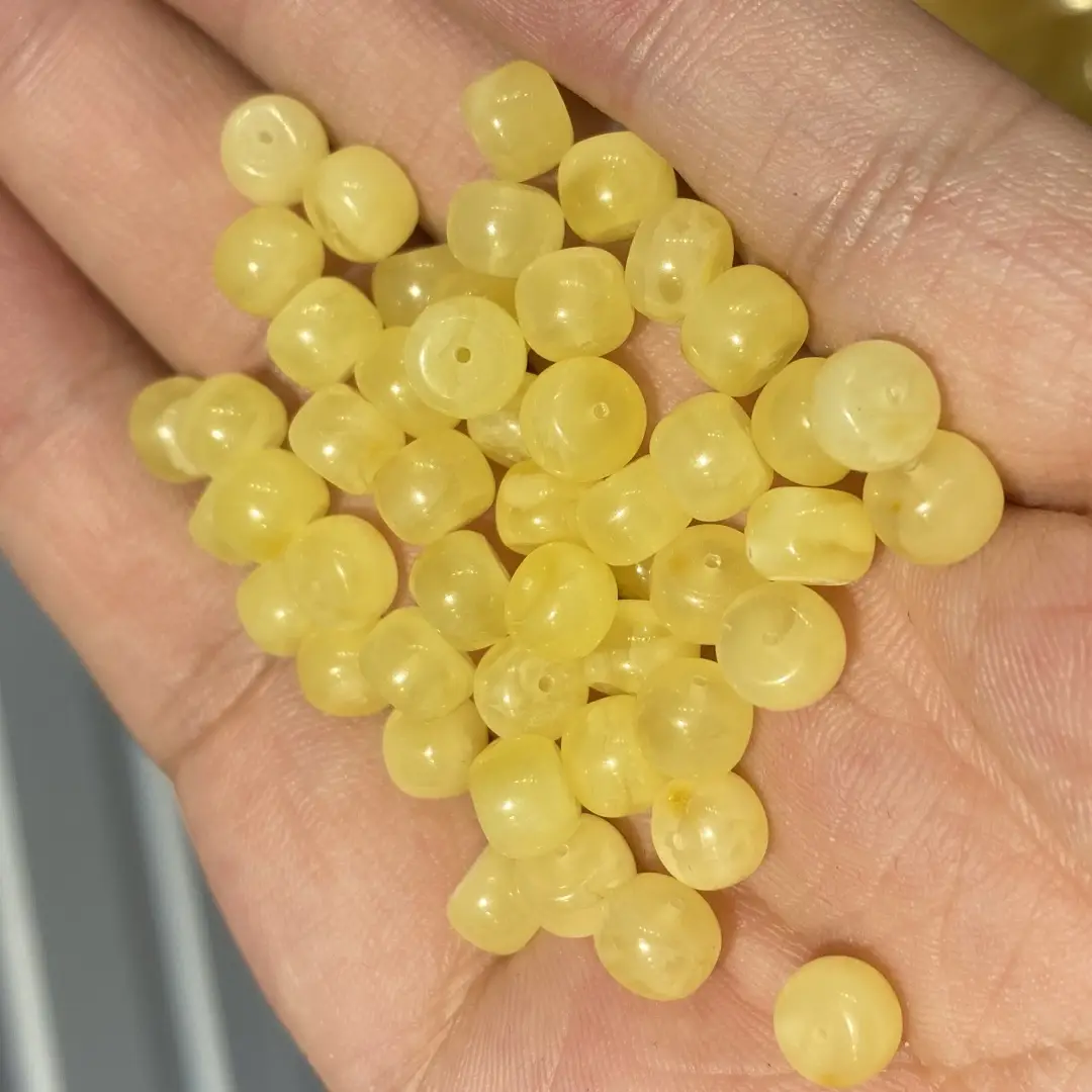 Natural Russian White Beads Old Beads Evil White Nectar Beads - Image 2