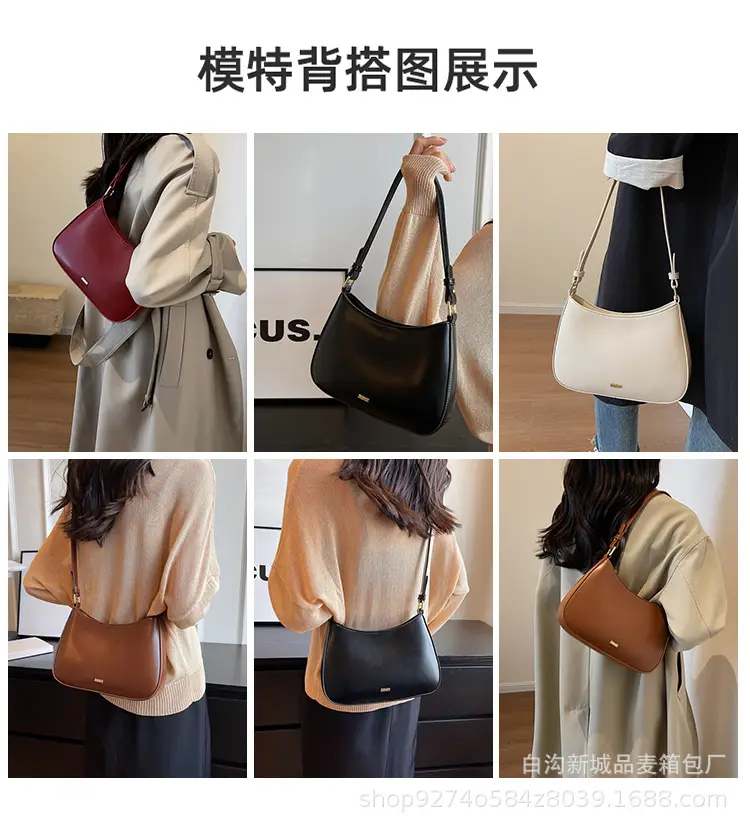 Women's Brown Leather Shoulder Crossbody Bag 2026 — feature 7
