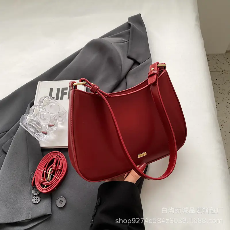 Women's Brown Leather Shoulder Crossbody Bag 2026 - Image 3