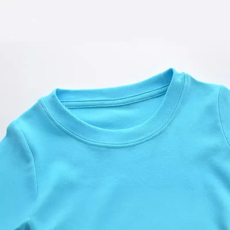 Boys Cotton Long Sleeve T-Shirt Blue Camo - Image 2