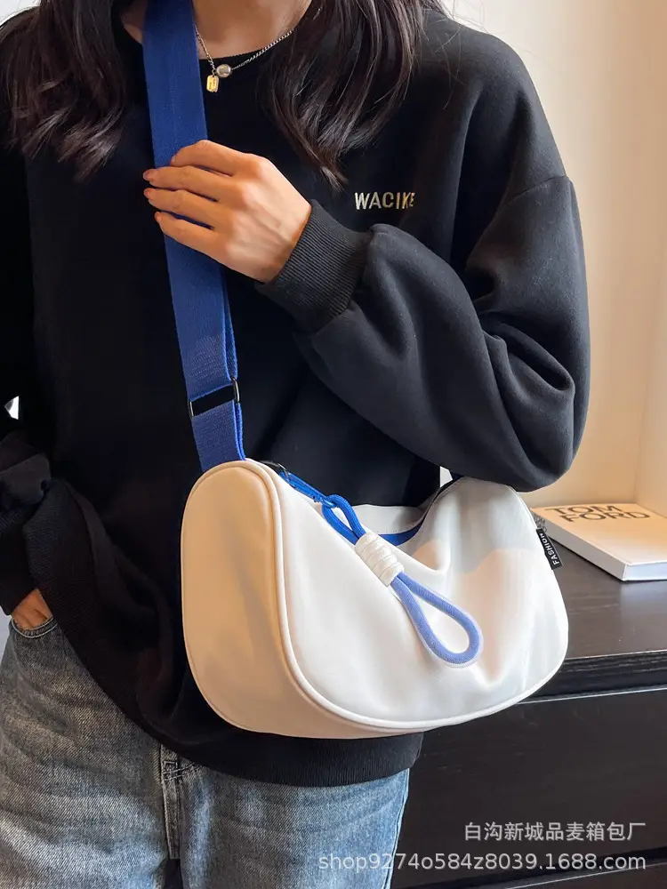 Women Crossbody Bag Black Nylon 2026 Fashion - Image 8