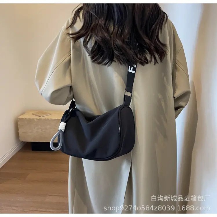 Women Crossbody Bag Black Nylon 2026 Fashion — feature 16