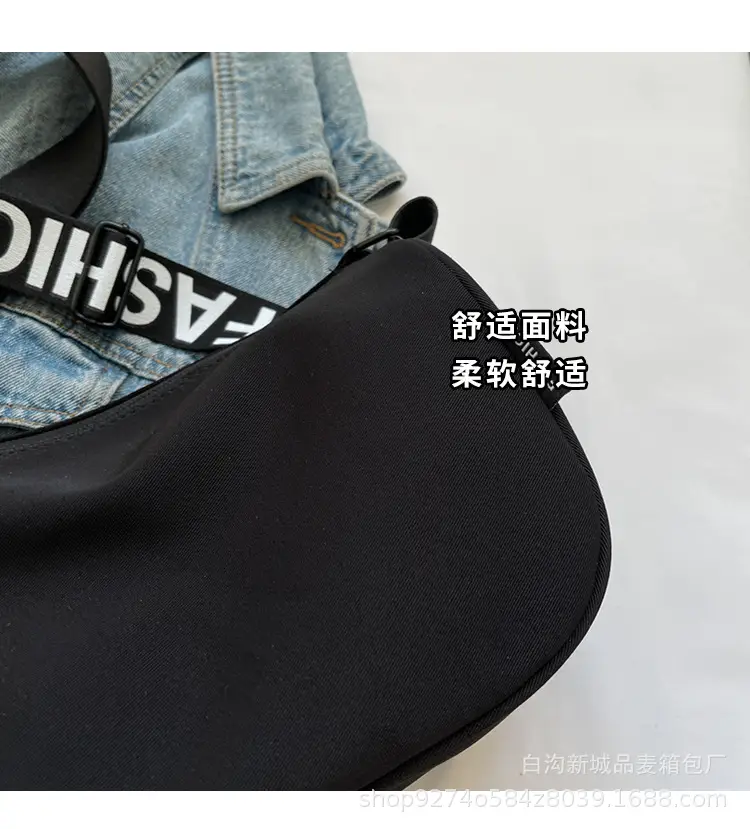 Women Crossbody Bag Black Nylon 2026 Fashion — feature 5