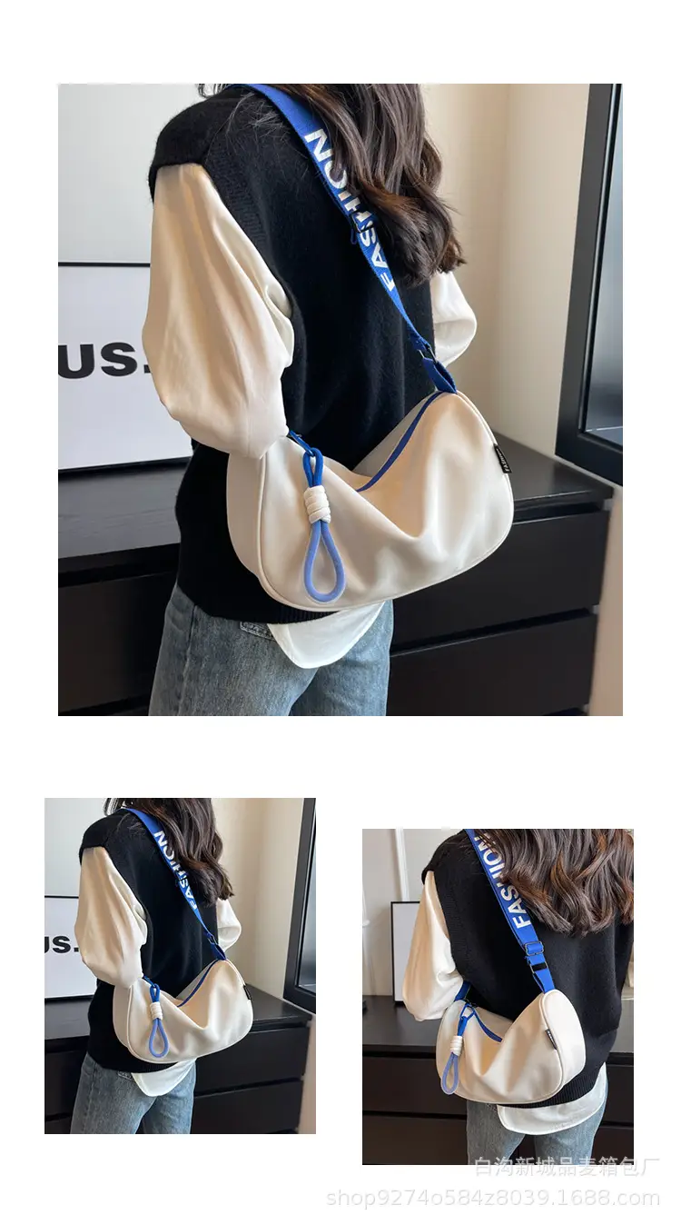 Women Crossbody Bag Black Nylon 2026 Fashion — feature 8