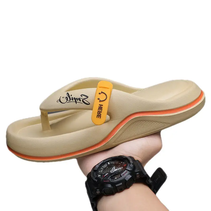 Fujian big manufacturers cross-border flip-flops summer casual shit feeling men's slippers outdoor fashion beach sandals light - Image 8