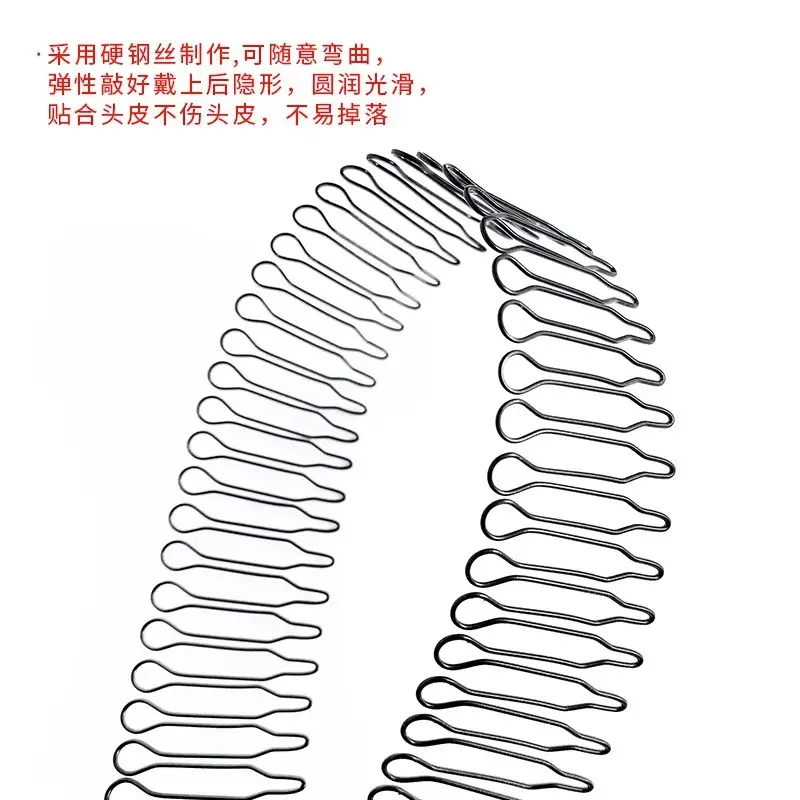 Black Metal Hair Breaking Invisible Hairpin for Girls - Image 10