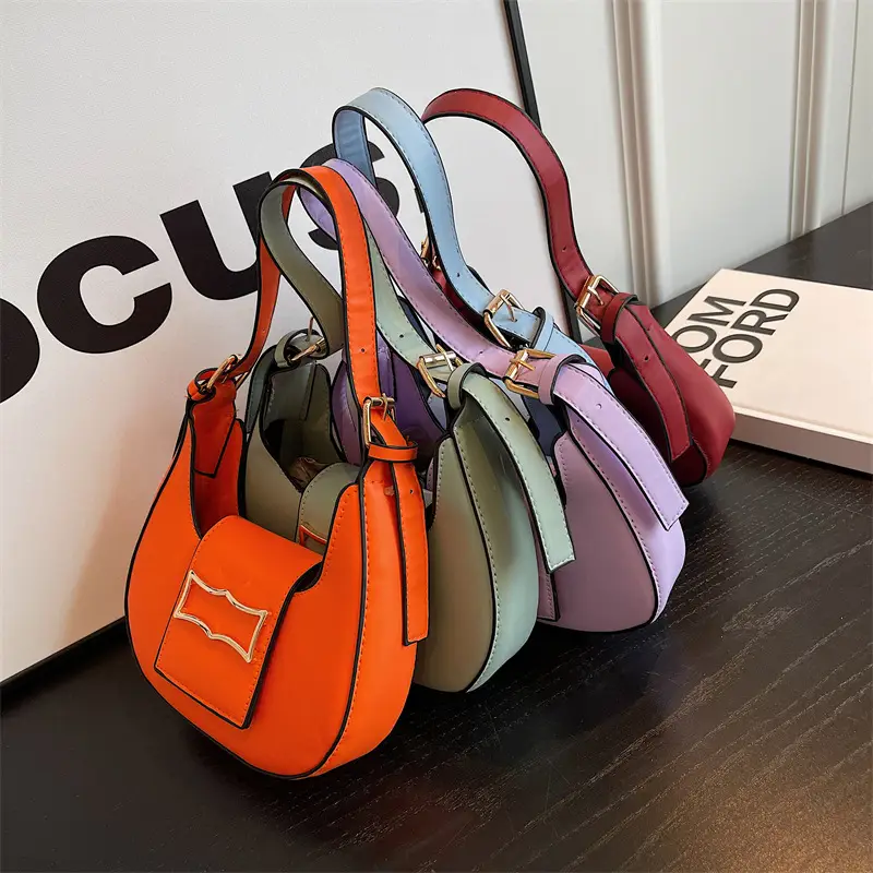 Women's Green French Leather Shoulder Bag 2025 - Image 10