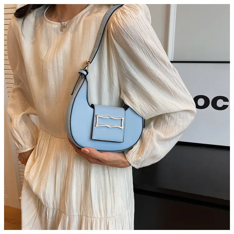 Women's Green French Leather Shoulder Bag 2025 — feature 14