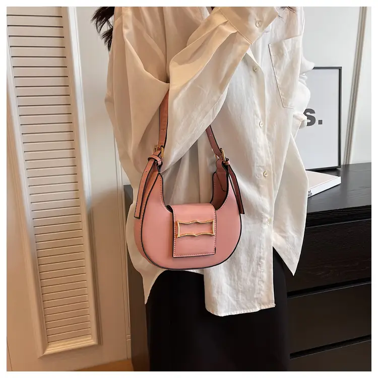 Women's Green French Leather Shoulder Bag 2025 — feature 22