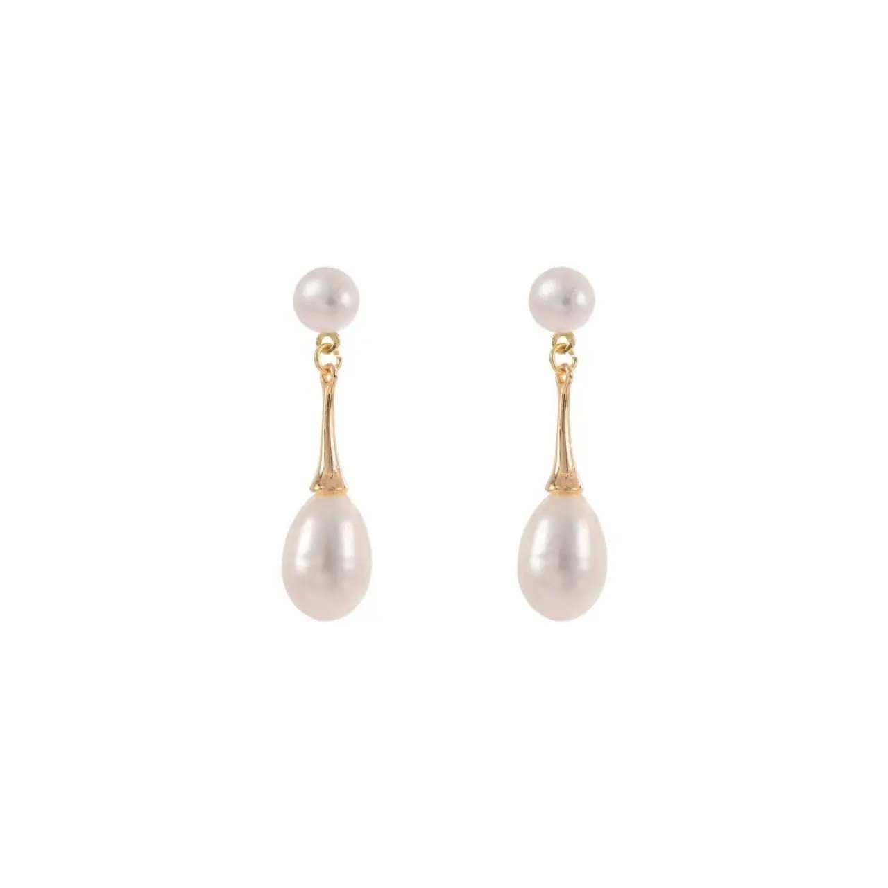 Elegant Pearl Earrings for Women French Design