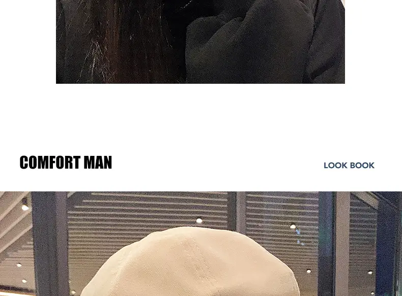 Women's Black Japanese Beret Hat for Summer Autumn — feature 17