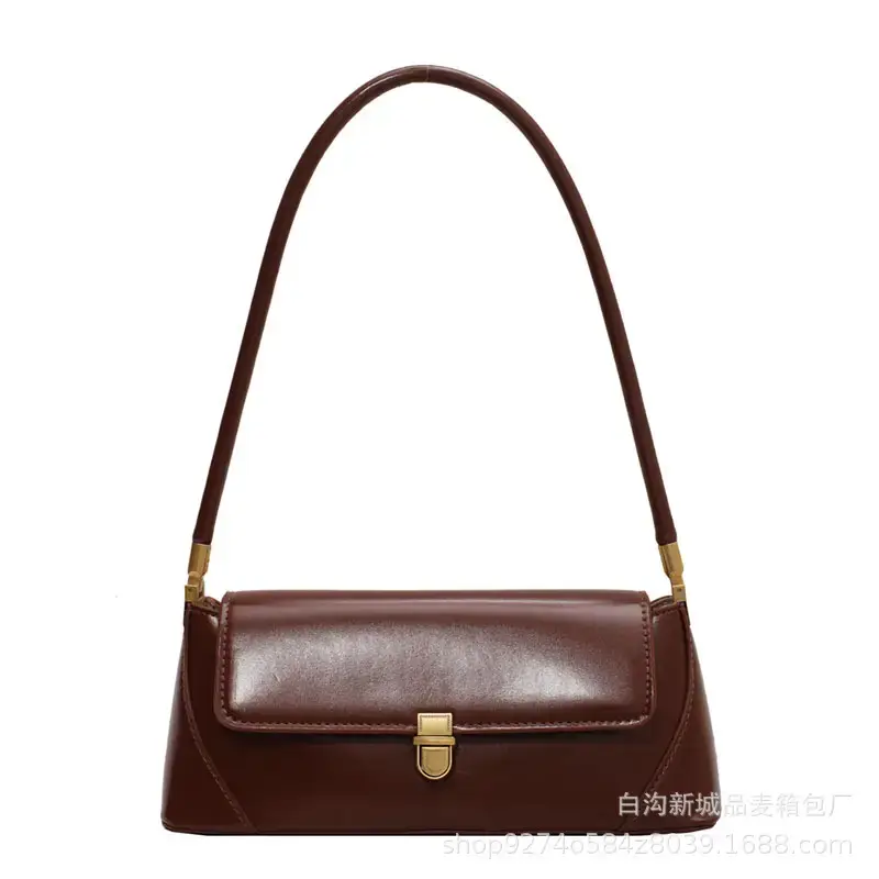 Women's White French Niche Shoulder Bag 2023 - Image 9