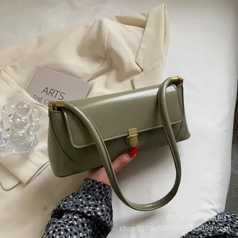 Women's White French Niche Shoulder Bag 2023 - Image 2