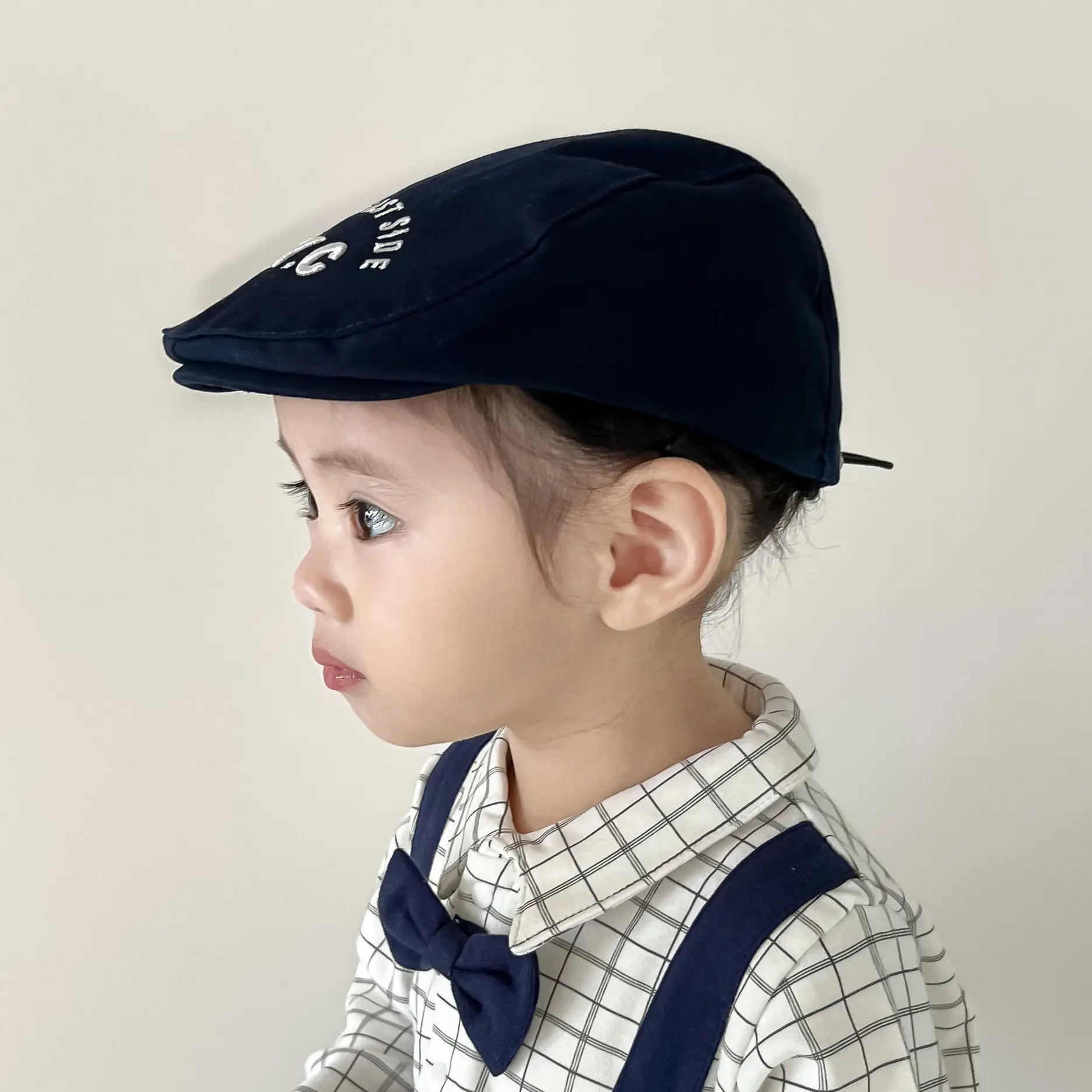 Qiannan Baby Cap Forward Hat White New - Image 5