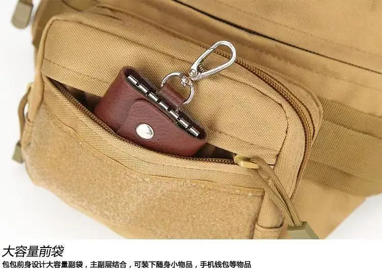 Outdoor Tactical Waist Bag Men's Cycling Mountaineering Sports Mobile Phone Shoulder Crossbody Bag Casual Men's Belt Bag Wholesale Bag — feature 12