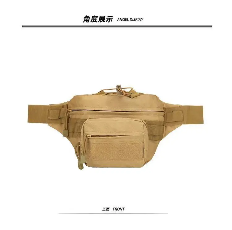 Outdoor Tactical Waist Bag Men's Cycling Mountaineering Sports Mobile Phone Shoulder Crossbody Bag Casual Men's Belt Bag Wholesale Bag — feature 15
