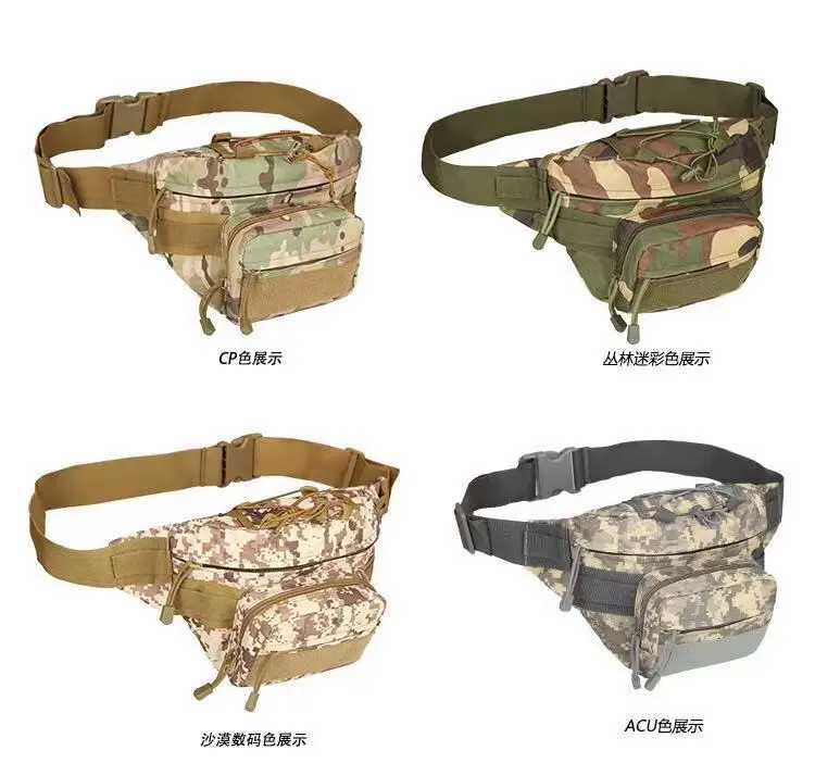 Outdoor Tactical Waist Bag Men's Cycling Mountaineering Sports Mobile Phone Shoulder Crossbody Bag Casual Men's Belt Bag Wholesale Bag — feature 6