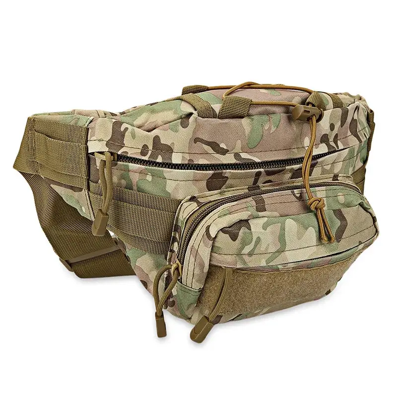Outdoor Tactical Waist Bag Men's Cycling Mountaineering Sports Mobile Phone Shoulder Crossbody Bag Casual Men's Belt Bag Wholesale Bag