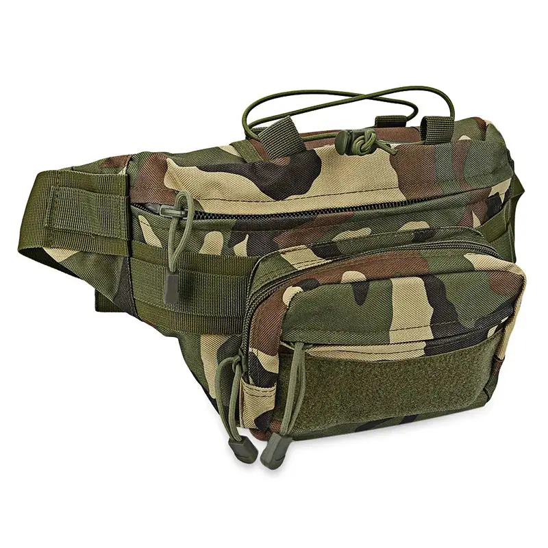 Outdoor Tactical Waist Bag Men's Cycling Mountaineering Sports Mobile Phone Shoulder Crossbody Bag Casual Men's Belt Bag Wholesale Bag