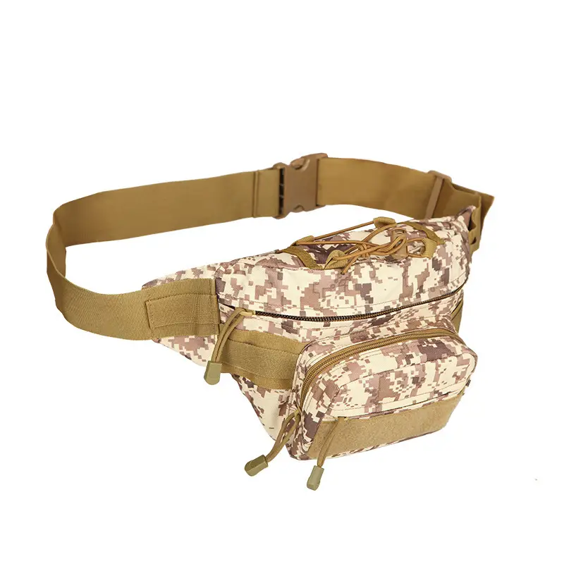 Outdoor Tactical Waist Bag Men's Cycling Mountaineering Sports Mobile Phone Shoulder Crossbody Bag Casual Men's Belt Bag Wholesale Bag