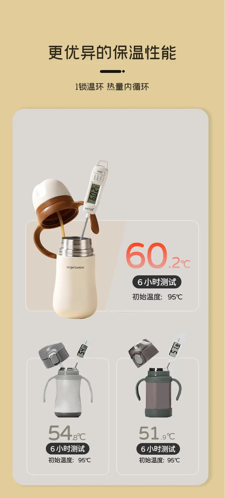 New 316 Stainless Steel Insulation Children's Bottle Multi-use Straw Water Cup Going Out Anti-choking Newborn Baby Learn to Drink Cup — feature 13