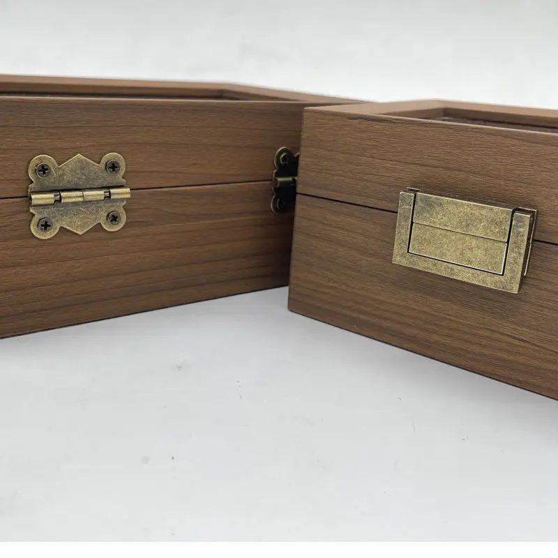 Black Walnut 8-Digit Glasses Storage Box - Image 5