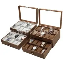 Black Walnut 8-Digit Glasses Storage Box — feature 29