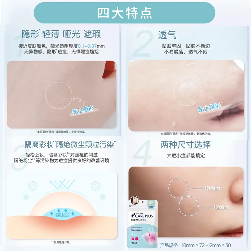 Korea Care-Plus Invisible Acne Patch 960g