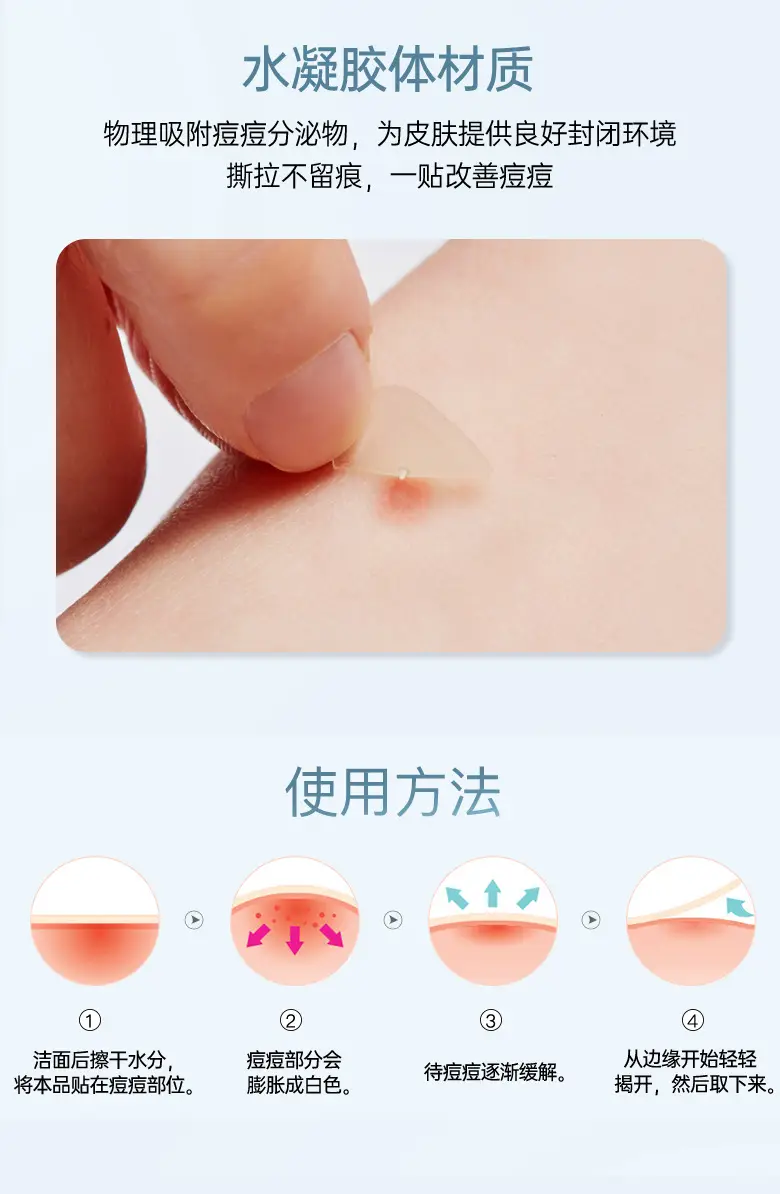 Korea Care-Plus Invisible Acne Patch 960g — feature 12