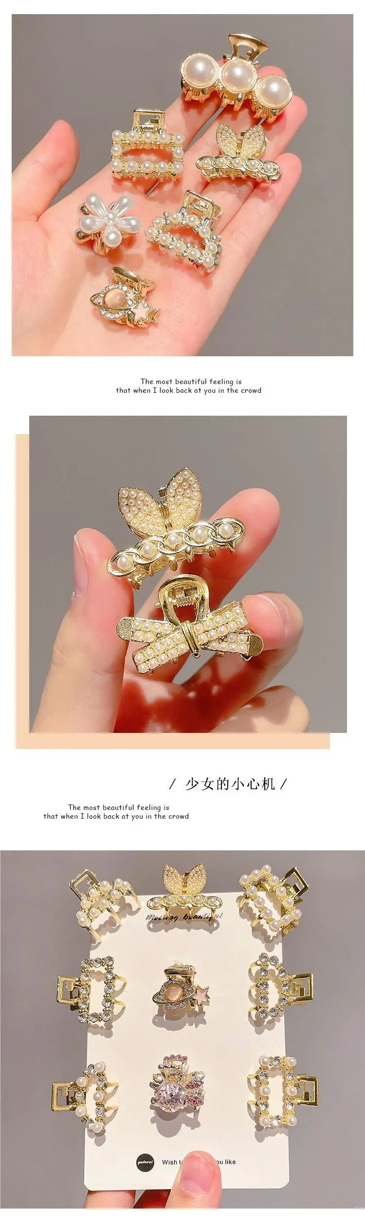 Elegant Pearl Hairpin for Women with Clip Design — feature 1