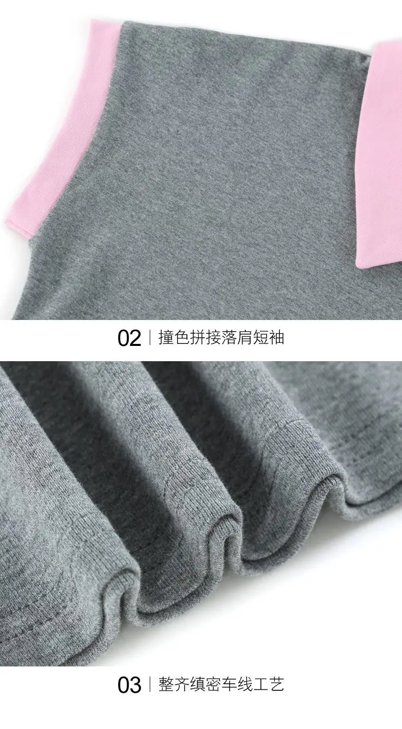 Women Cotton Polo Collar T-Shirt Summer New Style — feature 9
