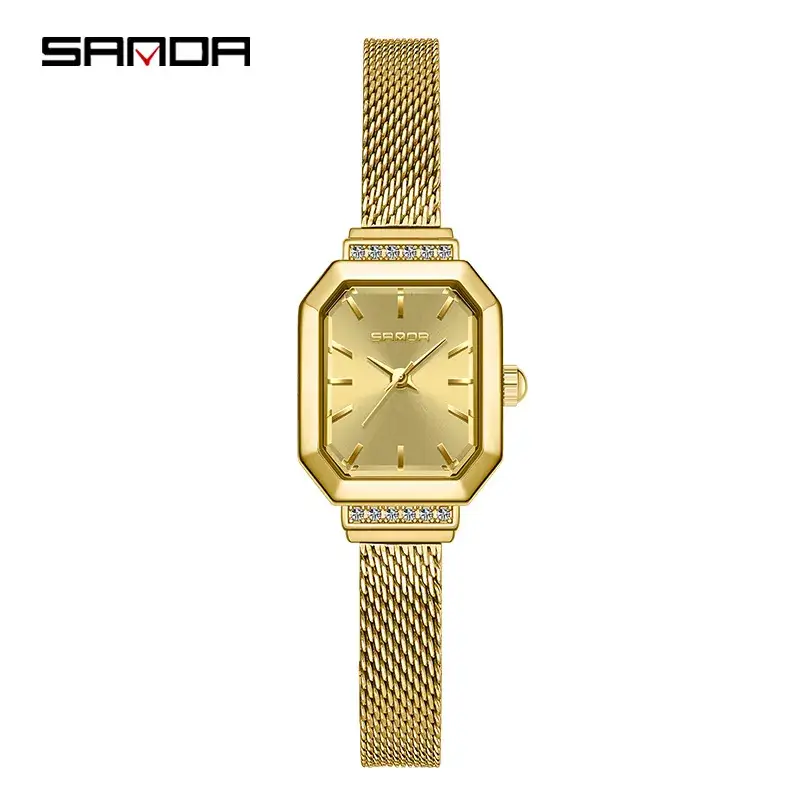 Sanda Green Quartz Watch for Women - Image 11