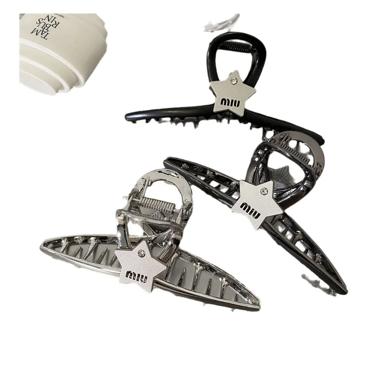 2023 Shark Clip Korean Butterfly Double C Gripper High-End Style