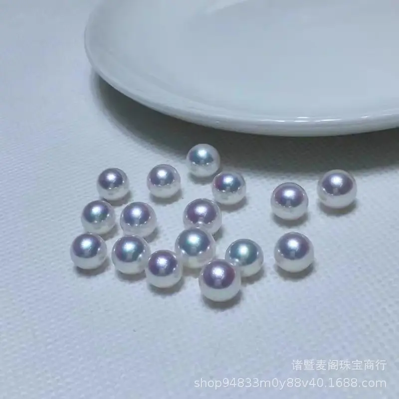 Aurora Freshwater Pearl 3-4-4.5mm Round Beads - Image 2