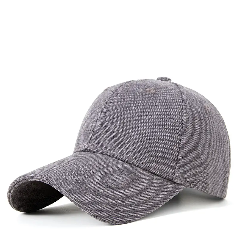 Men Blue Cotton Cap 2025 Spring Middle Age - Image 6