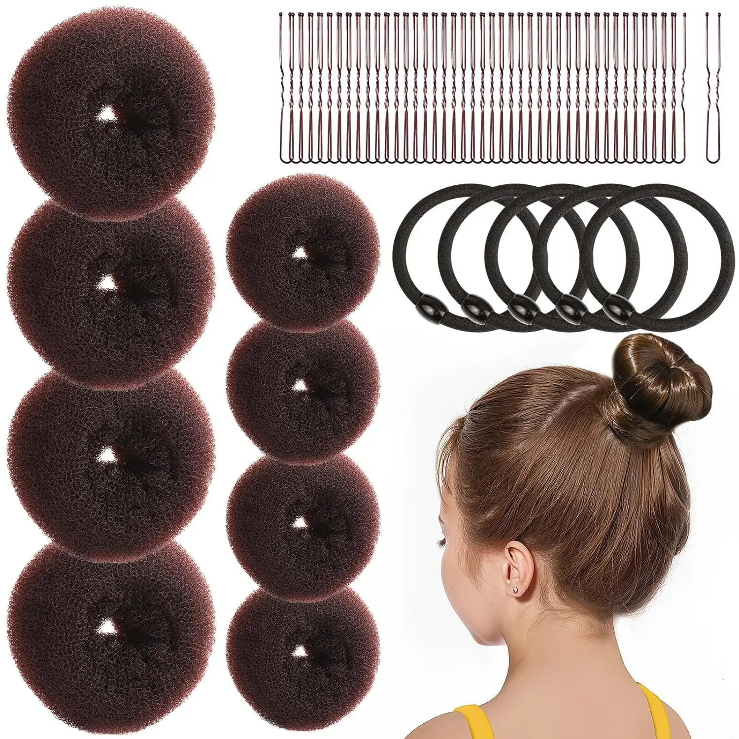 Factory Spot Ball Head Hair Set for Korean Style Hair Accessories - Image 13