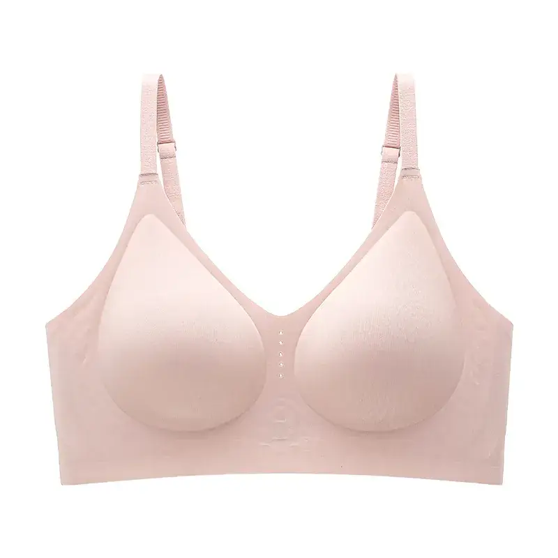 Soft Support Jelly Glue Cup Sports Bra - Image 2