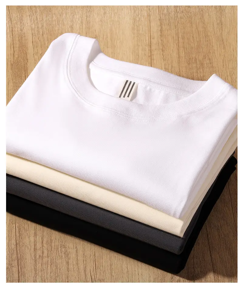 Men's Long Sleeve White T-Shirt 230g — feature 13