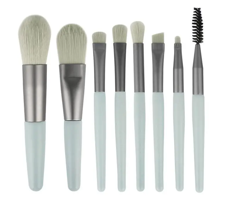 8 Piece Makeup Brush Set for Foundation, Eyeshadow, & Contour — feature 7