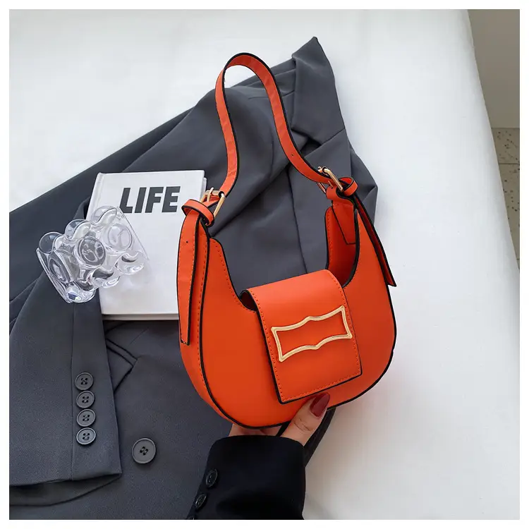 Women's 2023 Summer Handbag Underarm Style Beige - Image 5