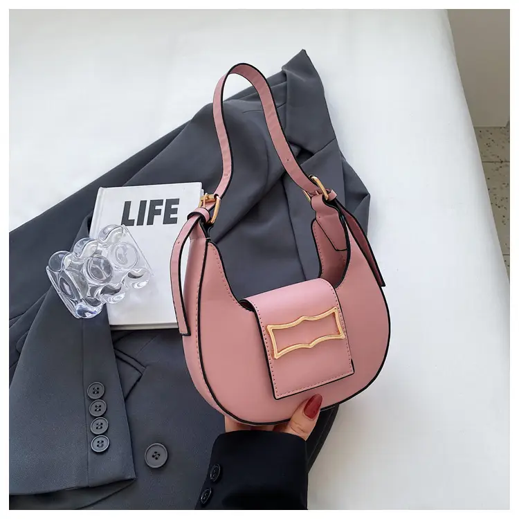 Women's 2023 Summer Handbag Underarm Style Beige - Image 8