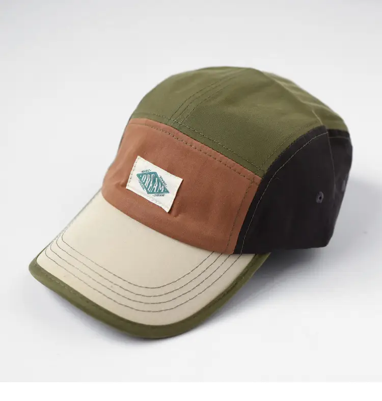 American-style 5-Piece Color Matching Baseball Cap Sun Hat Men Women Youth Fashion — feature 1