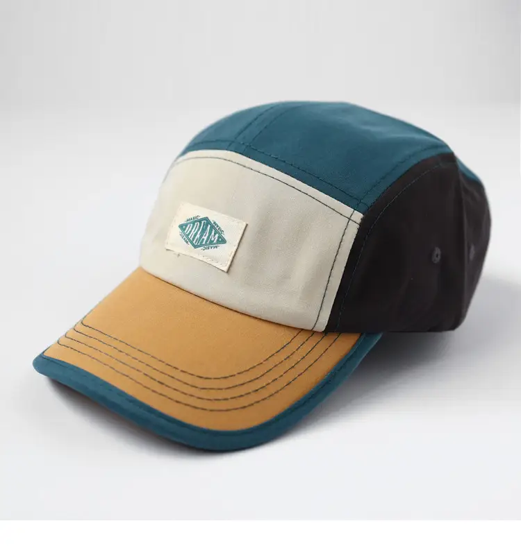 American-style 5-Piece Color Matching Baseball Cap Sun Hat Men Women Youth Fashion — feature 8