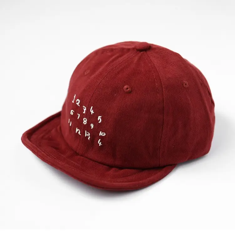 Brown Korean Style Peaked Cap with Japanese Harajuku Design - Image 5